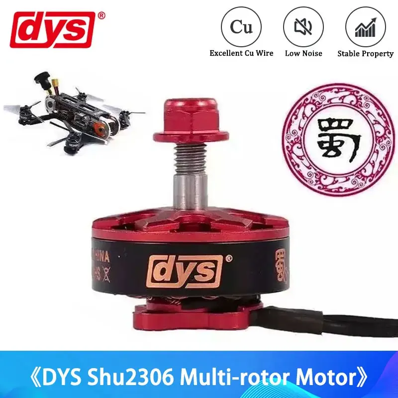 

DYS Samguk SHU2306 1750kv 2500kv 2800kv бесщеточный двигатель 3-4S используется для радиоуправляемого БПЛА FPV гоночного самолета с несколькими крыльями, пересекающая машина, игрушка