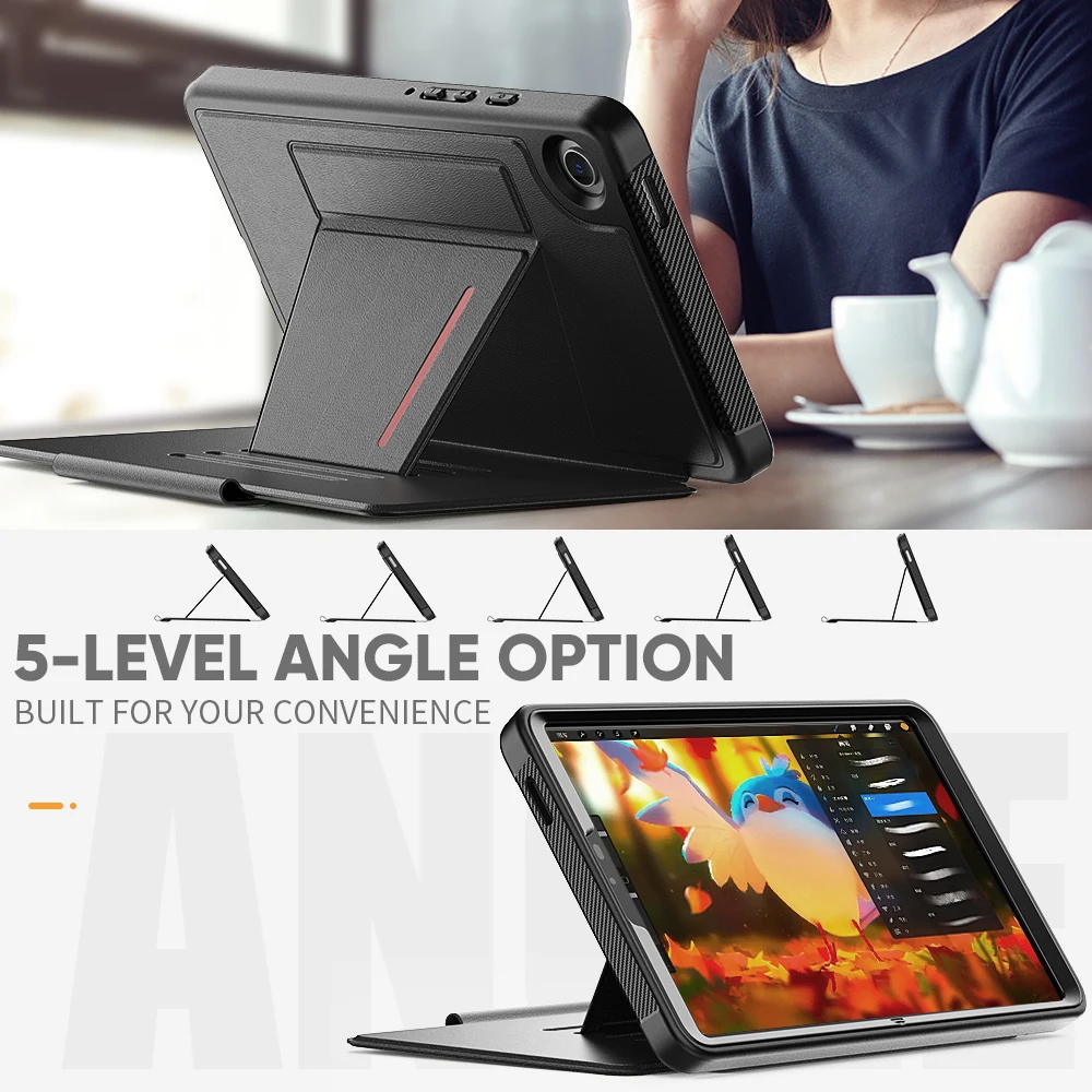 Enhanced Shockproof Smart Stand Tablet Cover