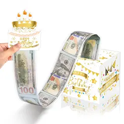 Birthday Cash Gift Box with Cake Card - Creative and Fun Gift Idea - Other (Style2)