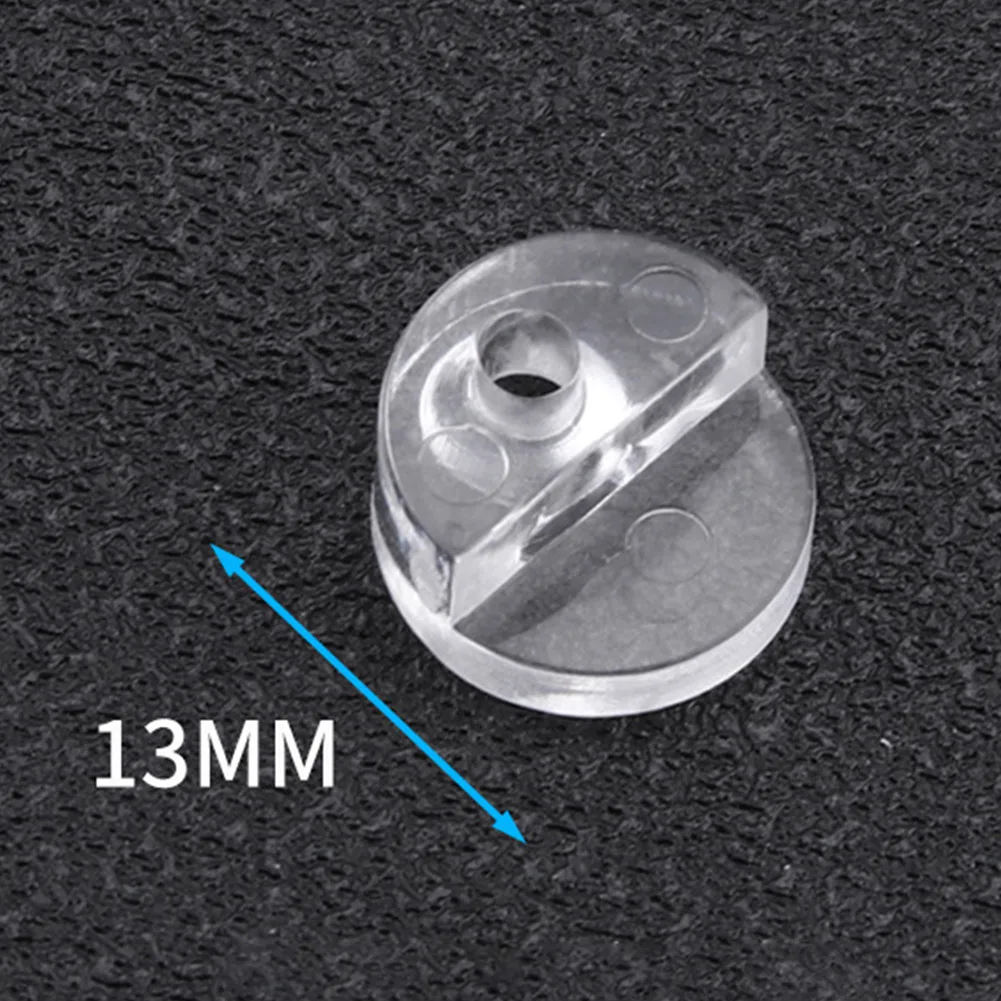 Mirror Wall Clips Fixing Kit Frameless Clips Glass Bracket Mounting Hanging Hardware 4pcs