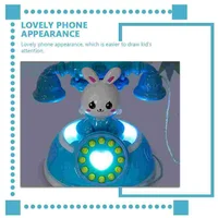 Simulated Telephone Simulation Toy Kids Plaything Cartoon Intelligence Child Playhouse 2