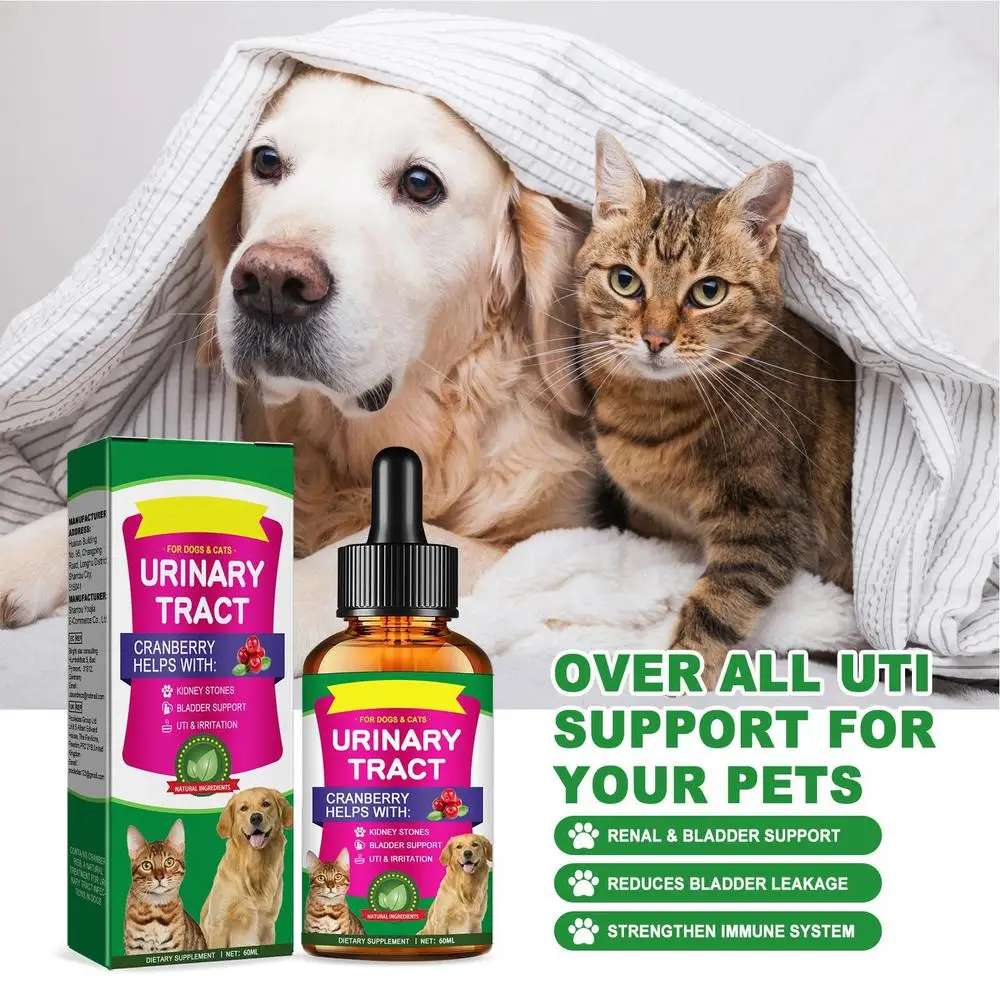Pet UTI Treatments | Cat Bladder Drops for Urinary Care