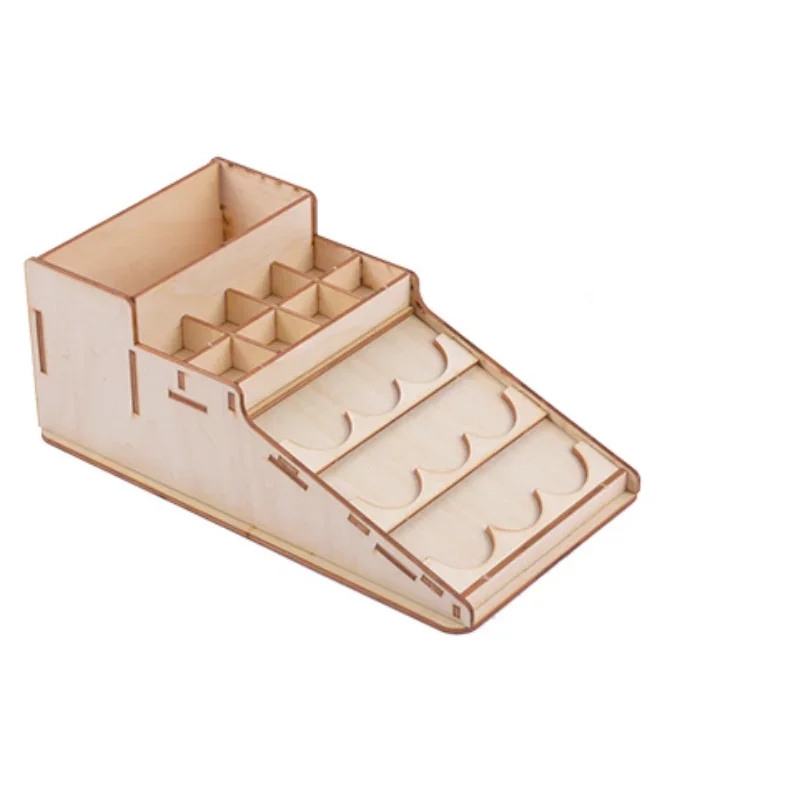 

Leather Craft Tool Holder, Leather Tool Organizer Leather Holder Tool Wooden Craft Stand Holder Organizer Storage, 4 Styles