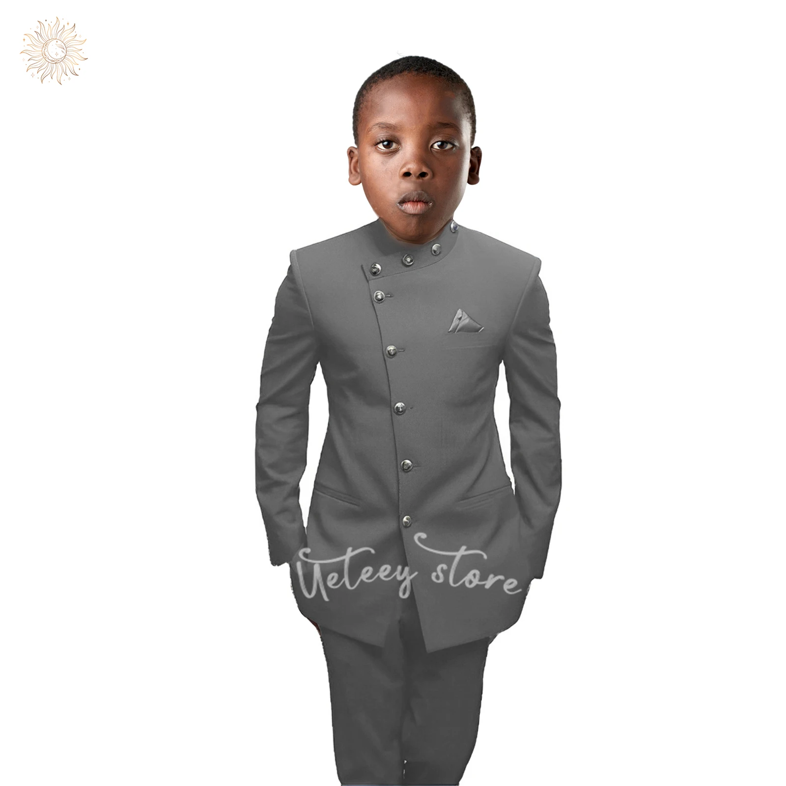 Boys Suits Slim Fit Toddler Tuxedo Suit Set Teen Boys Communion Dress Clothes Kids Wedding Ring Bearer Outfit boys formal suit set