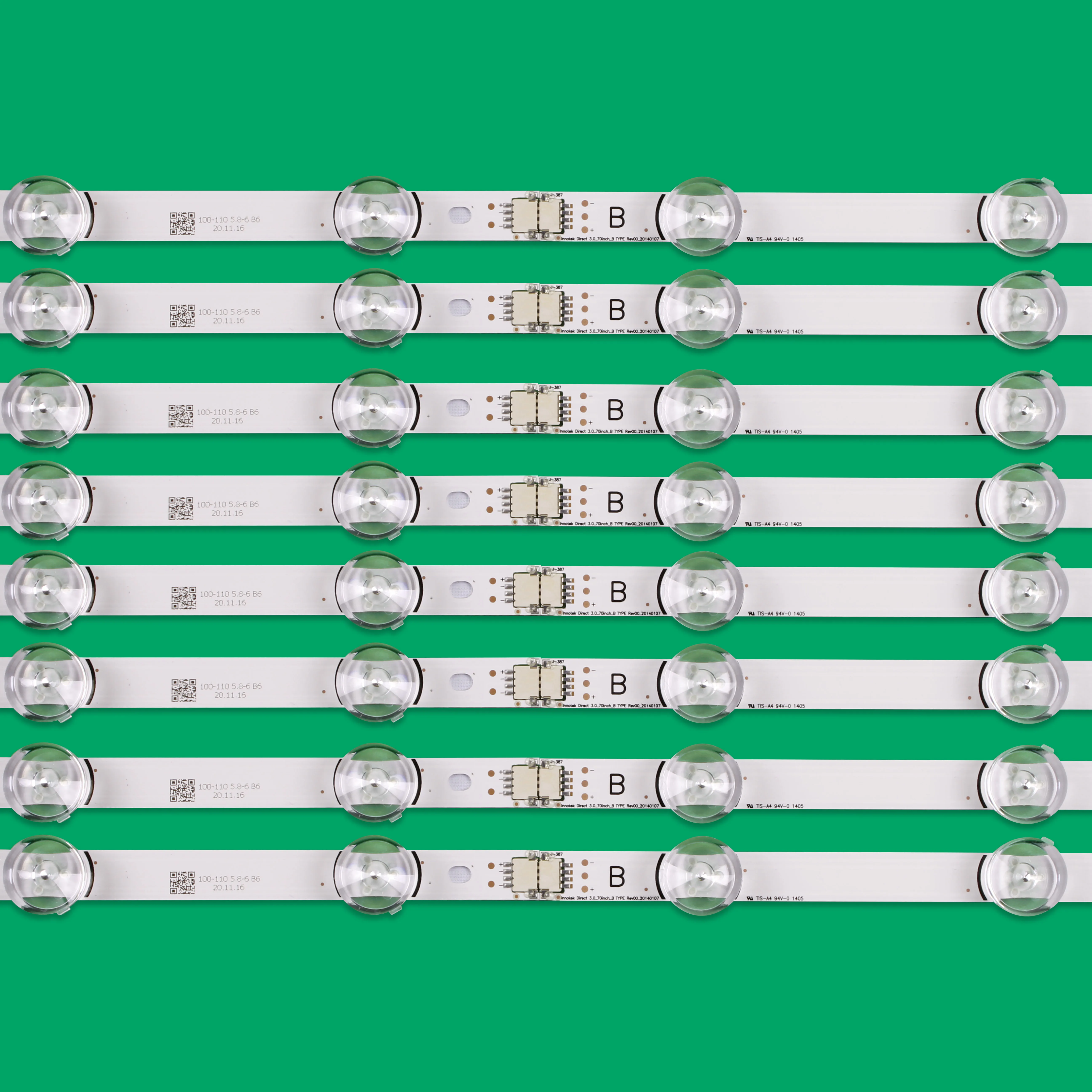 Tira Led para lg 70lb650v 70lb653v 70lb6560 70lb7100 70lf5800 70lf580v 70lf652v 70ly320c 70gb6500 70lb7200 Hc700cuf-vhhd3 - Imagem 2