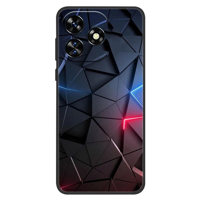 Luxury Silicone Soft Bumper Phone Case - Fashionable Space Design