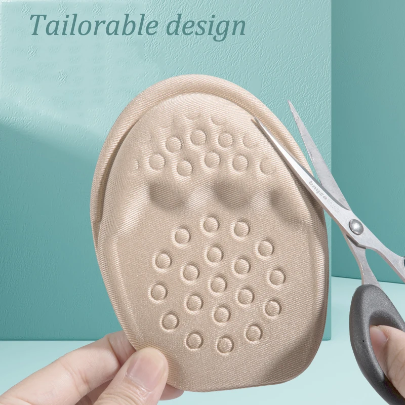 Shoe Insoles Forefoot Pads Half Insoles for Shoes Inserts Forefoot Insert Non-slip Sole Cushion Reduce Shoe Size Filler High Heels Pain Relief Shoe Pads