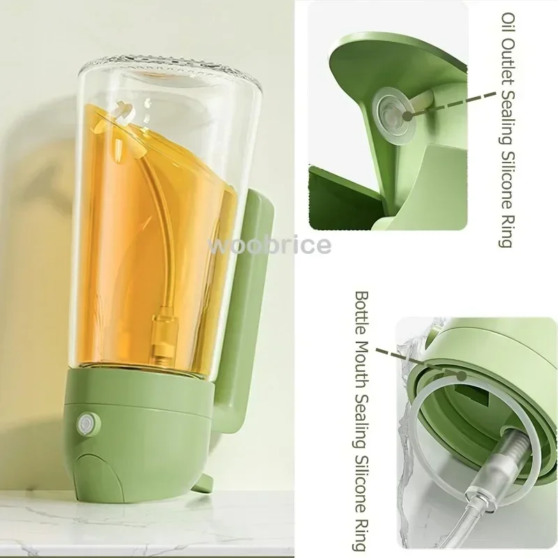 500ml Spray Oil Spray Glass Container Oil Dispenser Jar BBQ Kitchen Baking BBQ Picnic Jar Baking Vinegar Soy Sauce