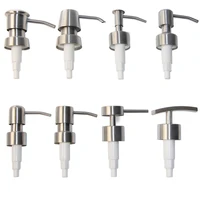 Stainless Steel  Soap Pump Liquid Lotion Dispenser Head Bathroom Liquid Soap Dispenser Toilet Hand Replace Lotion Shampoo Pump 1
