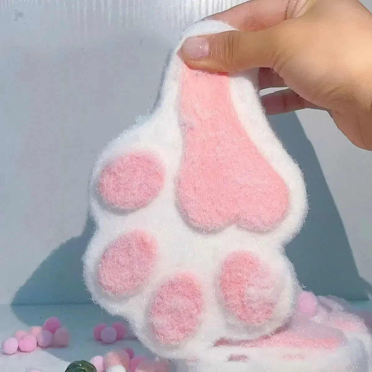Big Squish Antistress Sticky Cat Foot Sensory Toys for Children Decompression Mochi Squishy Paws Stress Relief Fidget Toys Adult 2