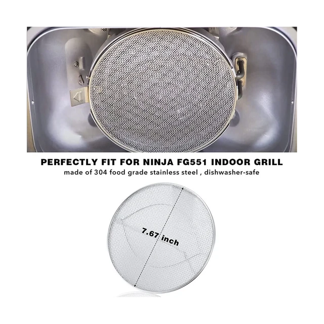 Stainless Steel Splatter Shield for Ninja Foodi Air Fryer Accessories for Ninja  Foodi Indoor Grill Replacement Parts For Ninja - AliExpress