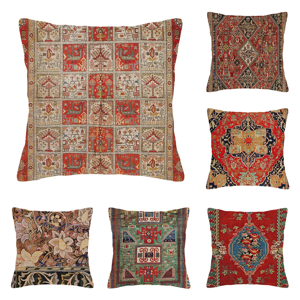 

Home living room modern decoration cushion decoration pillow cover 45*45 40x40cm 60x60cm 45x45cm Persian pattern 50x50cm boho