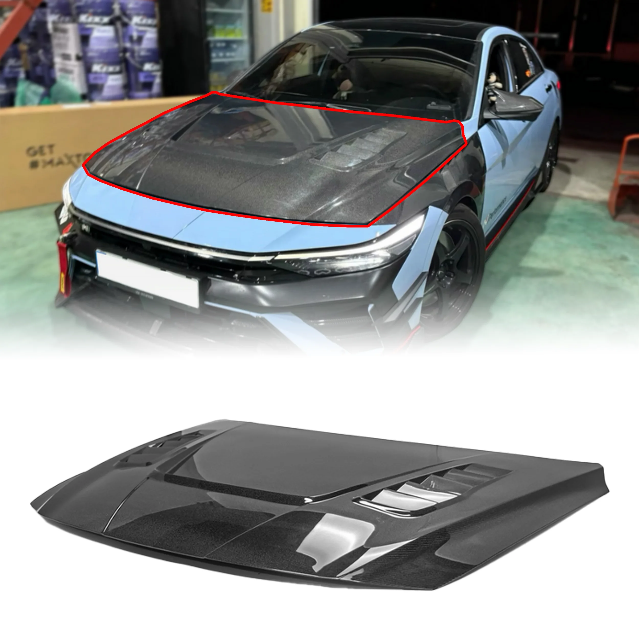 New Arrival Hood for HYUNDAI ELANTRA AVANTE N CN7 2023+