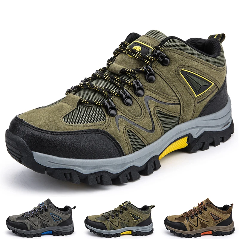

Hiking Shoes Men Outdoor Shoes for Man High Quality Women's Trekking Shoes Breathable Mountain Climbing Shoes Hot Sale