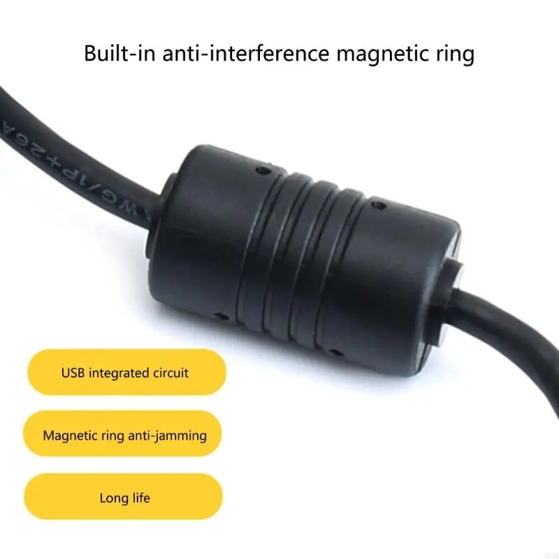 USB Foot Pedal Switcher Customizable Single Key Footswitch Game Control for Efficient Computer Operates for Professional