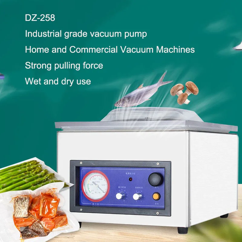 Envasadora al Vacío Automático para Alimentos DZ-260C Envasadora al Vacío  220 V