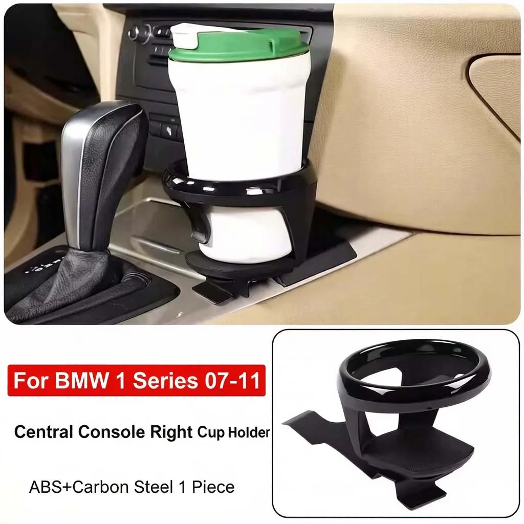 BMW 2009-2015 Z4 E89 2005-2012 1 3 시리즈 센터 콘솔 좌우 컵홀더 확장 컵홀더 차/음료 홀더