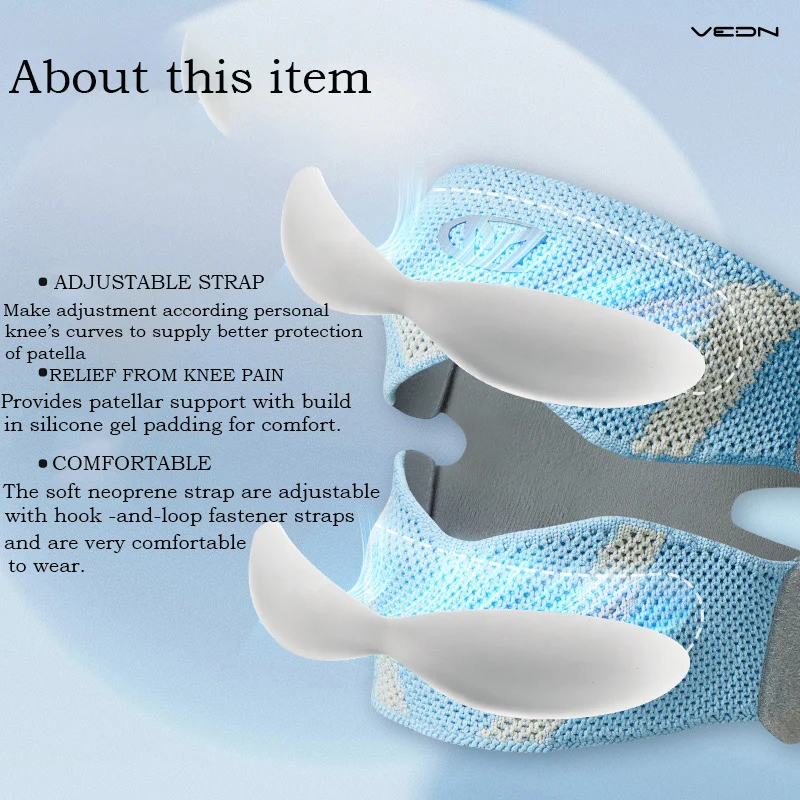 Knee Brace Silicone Pad