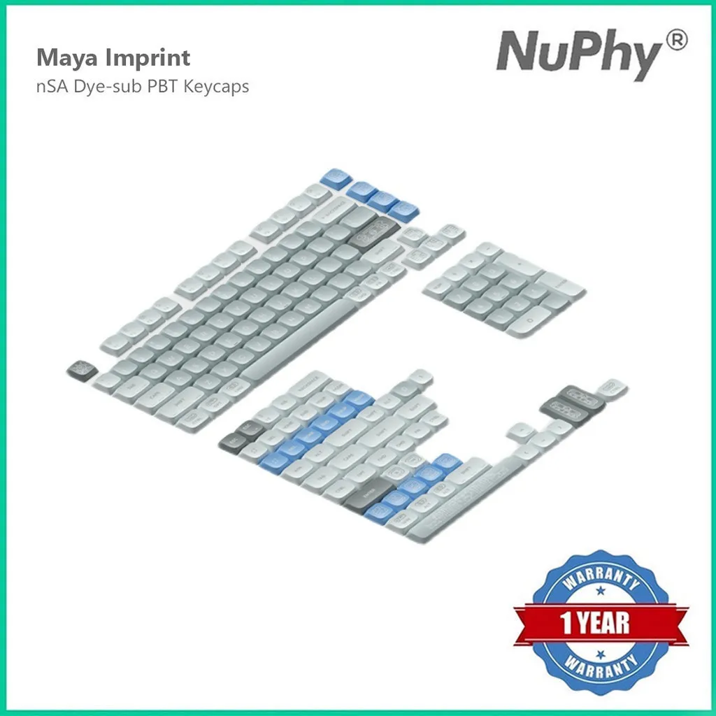 NuPhy Maya Imprint nSA Dye-sub PBT Keycaps - AliExpress