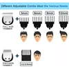 WAIKIL New Multi functional Men's Barber Rechargeable Cordless Waterproof Barber Professional Electric Trimmer sideburns trimmer 5