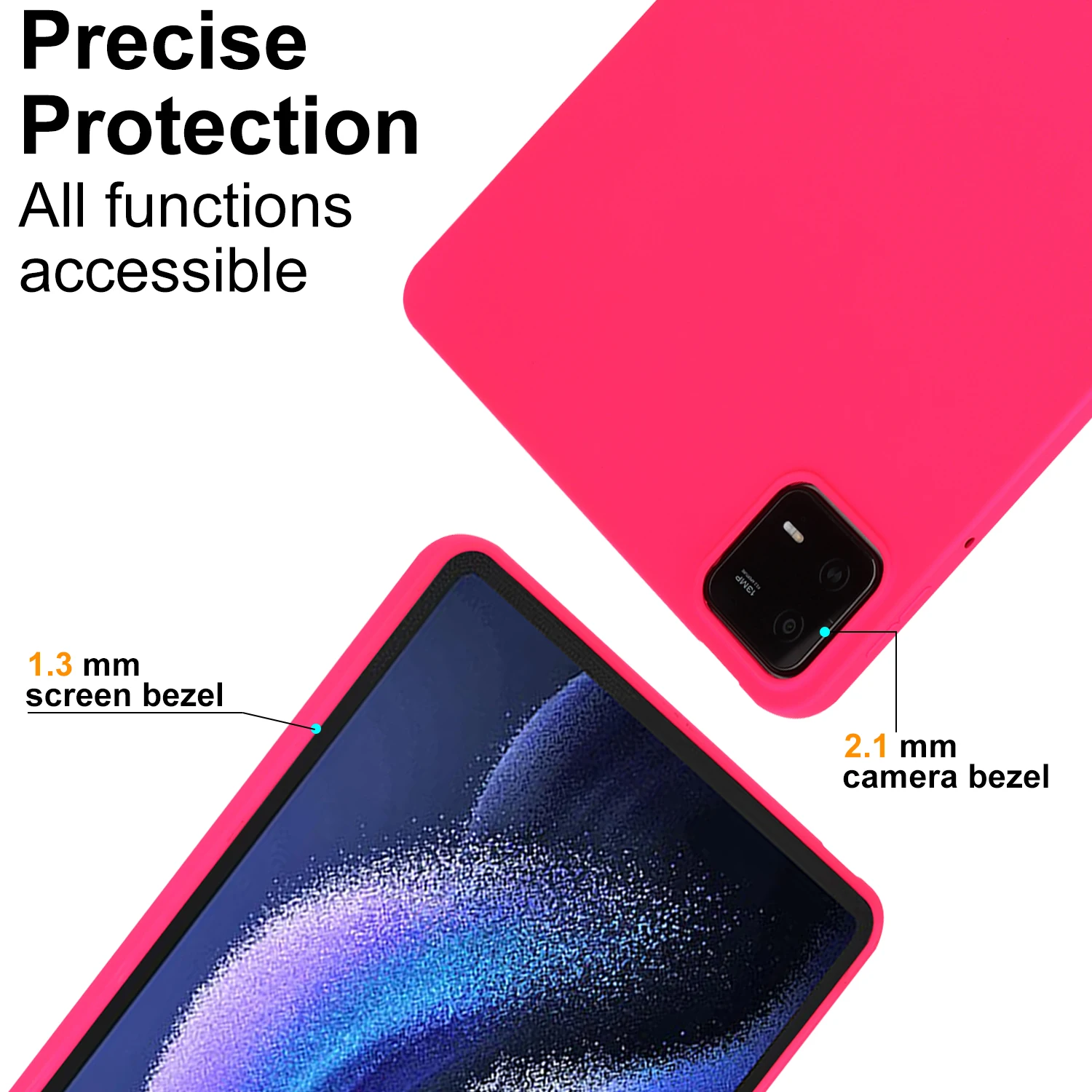 Enhanced Tablet Case: Anti-Bending Cover with Candy  Design