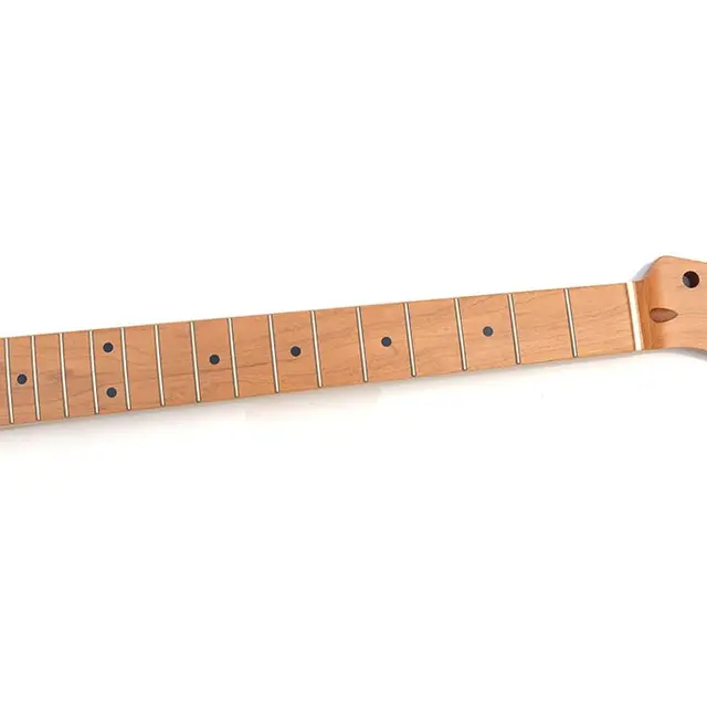 22 Fret Roasted Maple TL Guitar Neck With 42mm Bone Nut 9.5 Fingerboard Radius For TL Electric Guitar Replacement