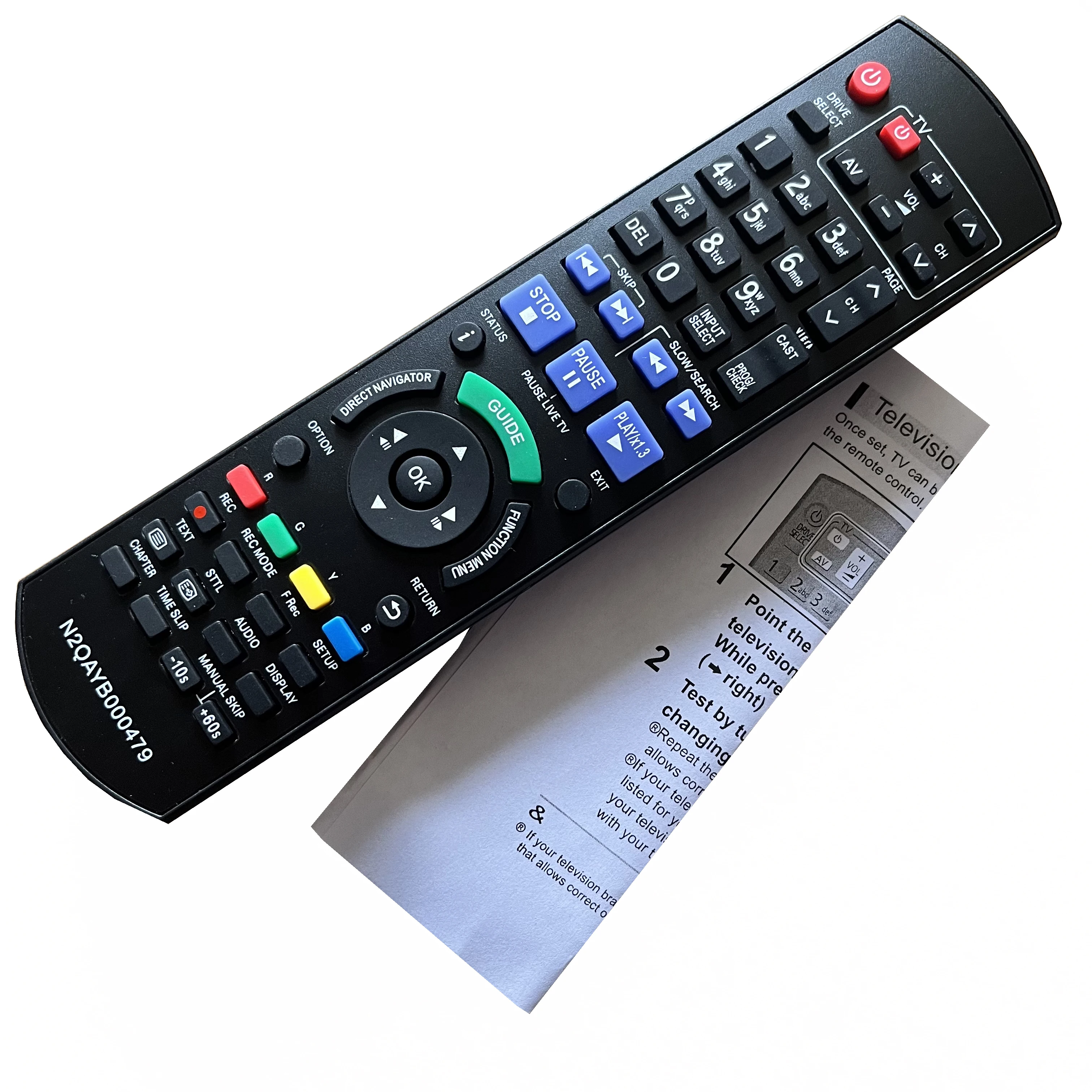 New N2QAYB000479 For Panasonic Blu ray DISC RECORDER IR6 Remote Control