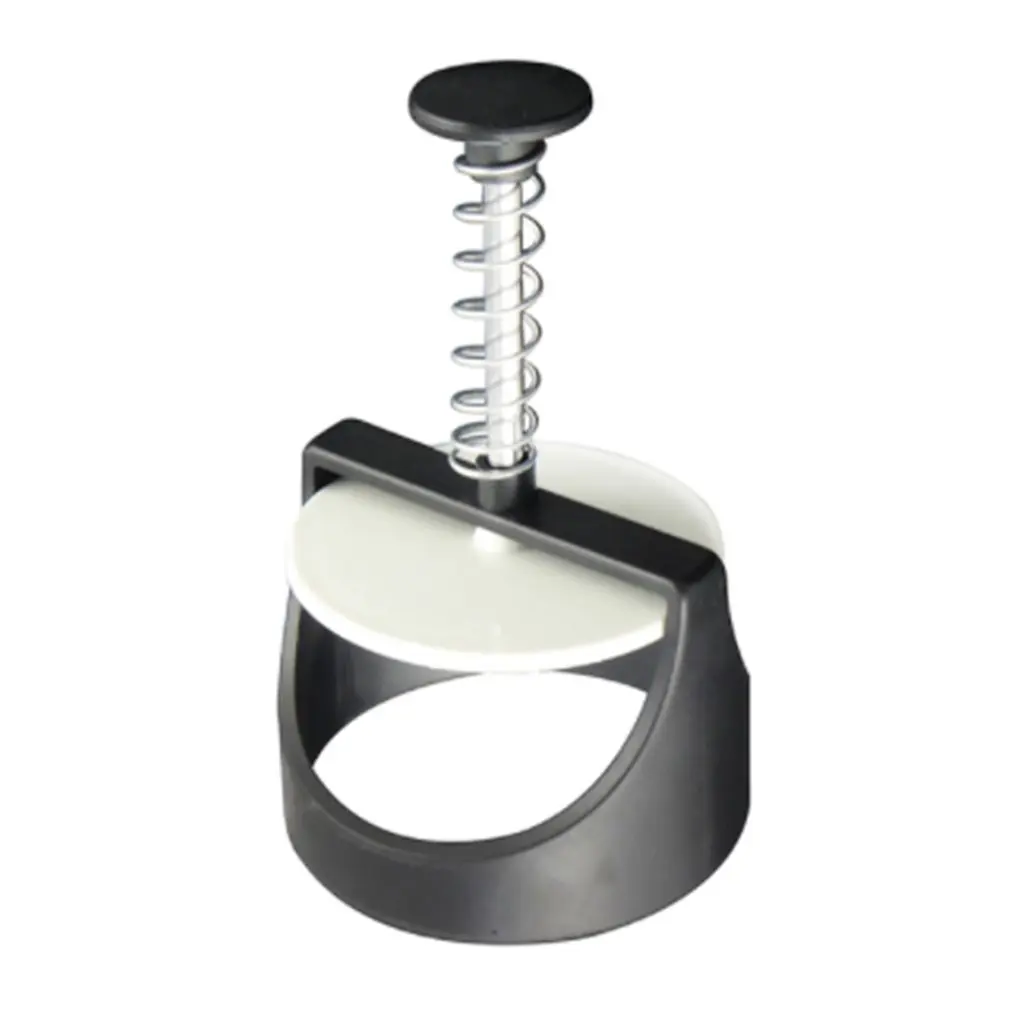 Burger Press Round Shape Stainless Steel Non-Stick Adjustable Hamburger Patty Maker Patty Making Mold Kitchen Tool