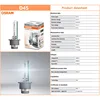 OSRAM Xenon HID CLASSIC D1S D2S D3S D4S Standard Lamps 66140 66240 66340 66440 CLC Original Car Head Light 4200K Warm White Pair 6