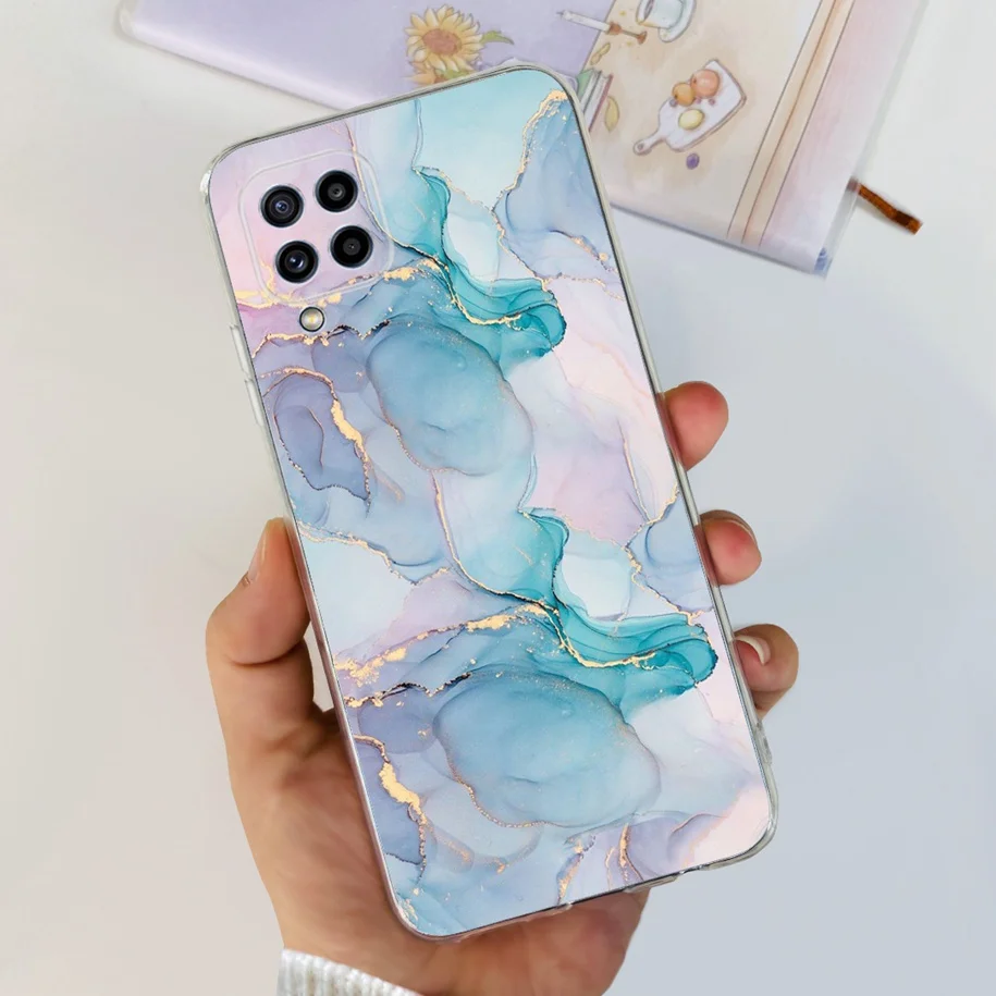 Marble Shockproof Silicone Soft Back Cover - Trendy Design