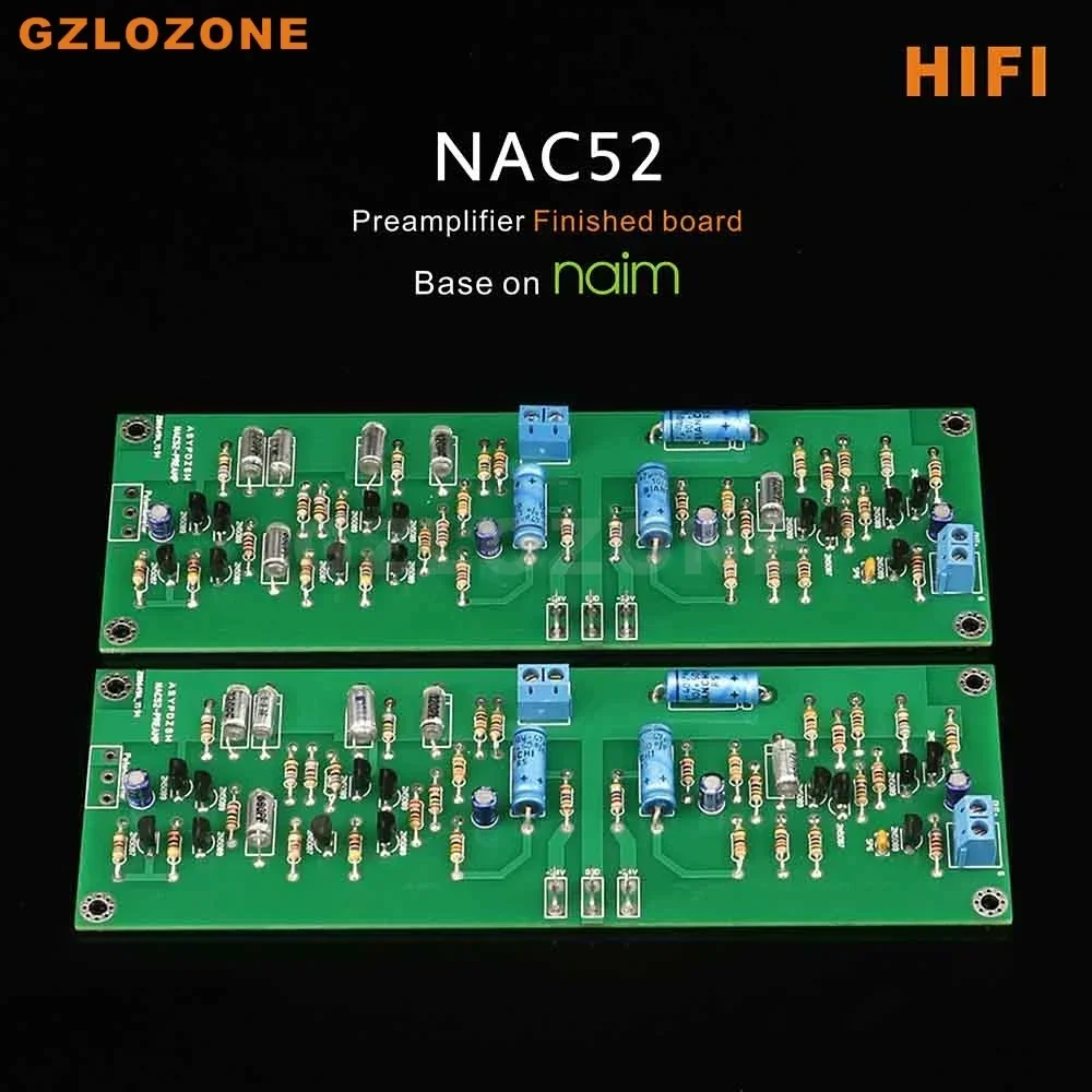 플래그십 2CH HIFI 스테레오 NAC52 프리앰프 베이스, NAIM PCB, DIY 키트, 마감 보드 