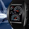 Racing dashboard electronic watch fashion sports aviation LED electronic watch men and women students personalised watch 1