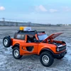 1:32 Ford Bronco Lima Alloy Car Model Diecast Metal Modified Off-road Vehicle Car Model Simulation Sound and Light Kids Toy Gift 1