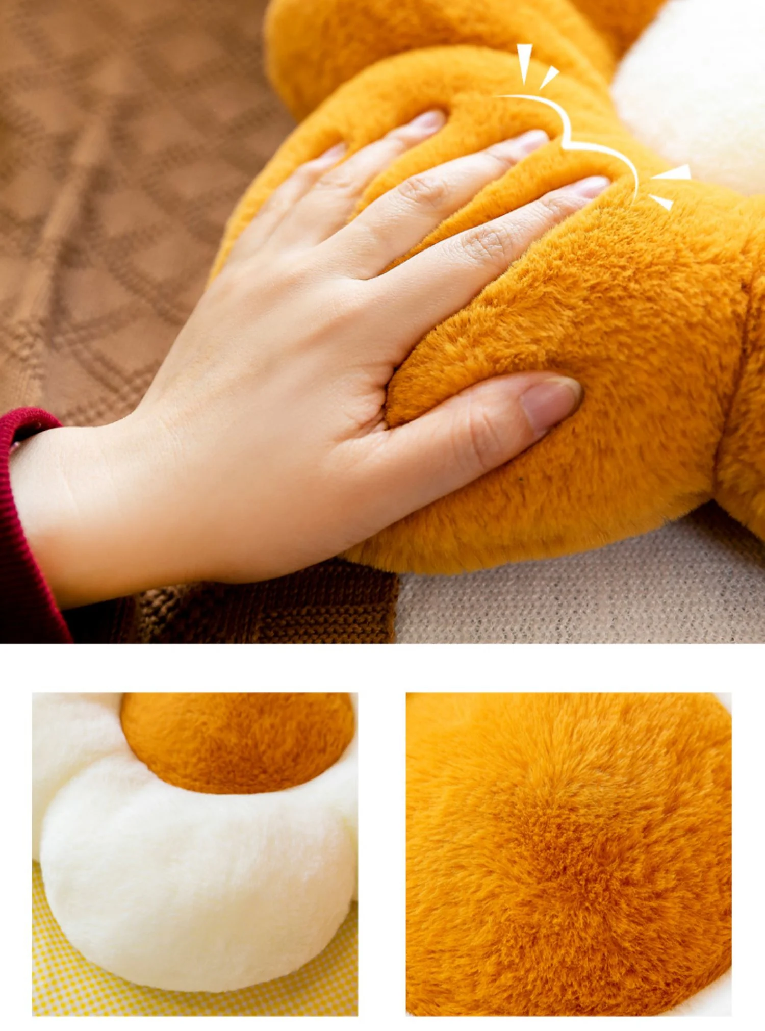 Cartoon Sunflower Small Kids Seat Cushion Home Decor Sofa Pillow Girl Plush Soft Little Cushion Bay Window Lumbar 방석 5
