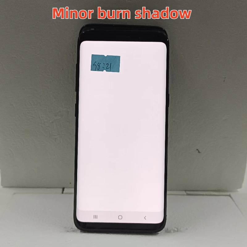 Super AMOLED 5.8''For S8 LCD Display Touch Screen Digitizer Assembly, For Samsung Galaxy S8, G950, SM-G950F, G9500, With Burns