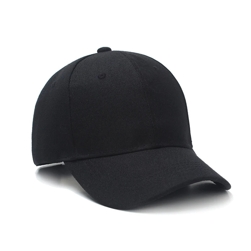 

Unisex Cap Casual Plain Baseball Cap Adjustable Snapback Hats For Women Men Hip Hop Cap Street Outdoor Solid Color Sunscreen Hat
