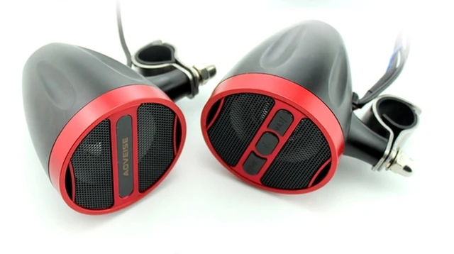 Altoparlanti Bluetooth Per Moto - Stereo Impermeabile Con USB, TF E Radio, Sistema Audio - Foto 4
