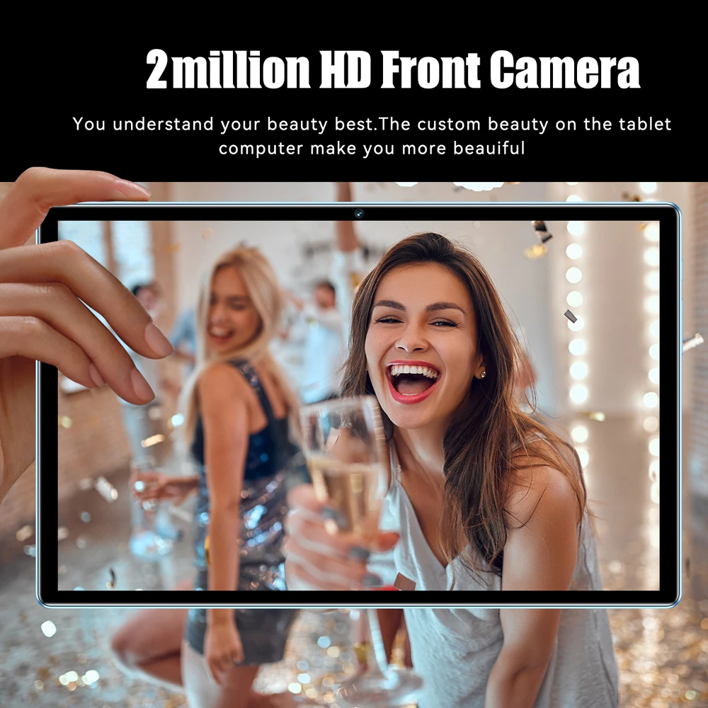 New 10.1 Android 13 Tablet 4GB RAM 64GB ROM Android Tablet Supports 3G Call Google Dual SIM Android Tablet PC 4