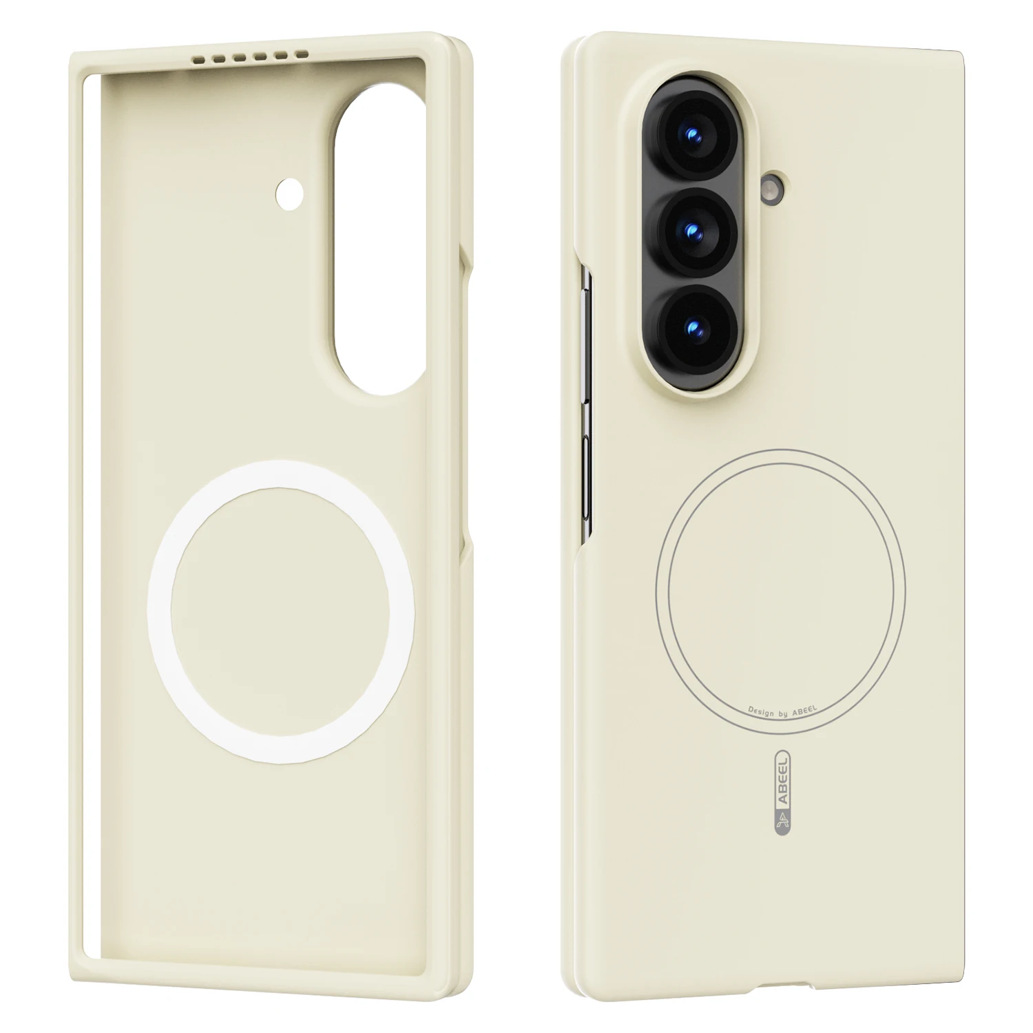 Magsafe-Compatible Shockproof Wireless Charging Phone Case with Hard PC Protection