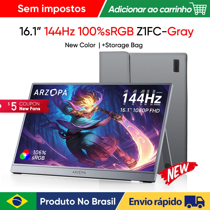 Monitor Portátil Arzopa Z1FC
