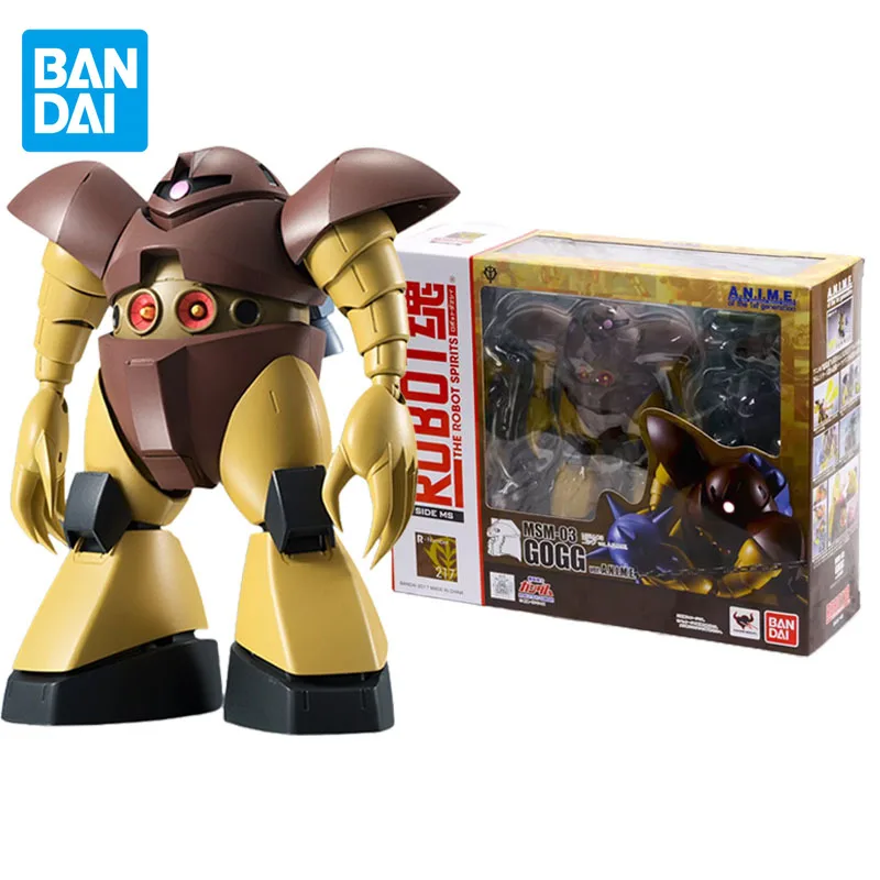 

BANDAI Original GUNDAM Anime Figure MSM-03 GOGG Action Figure Christmas Ornament Gift Toys for Kids Collectible Model