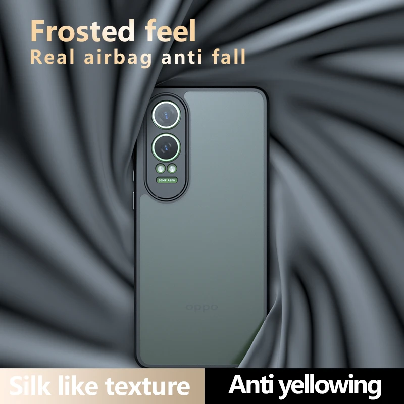 Luxury Matte Clear Armor Case - Shockproof Acrylic Bumper Cover