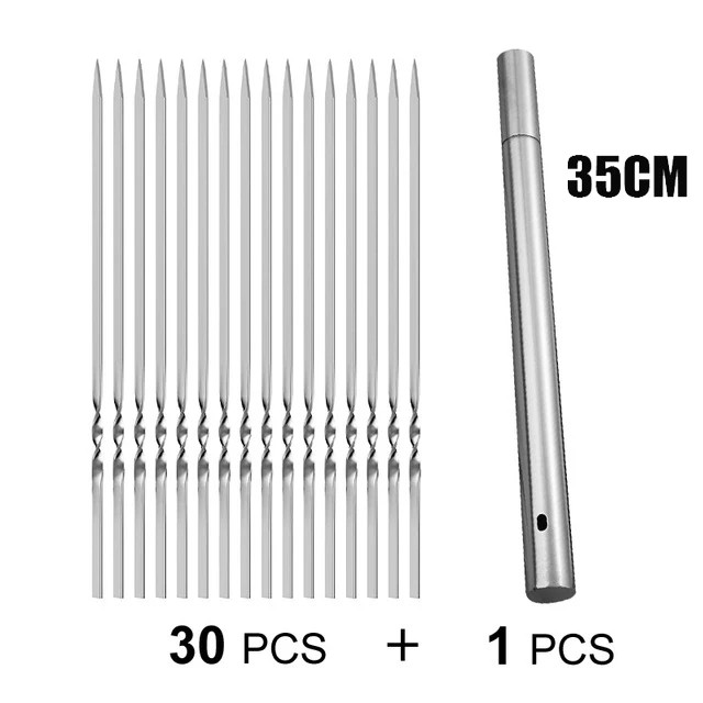 30 Skewers and tube