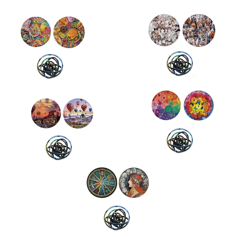 

Rotating Puzzle Teaser 3-D Puzzle Boards Teens Favor Travel Gift