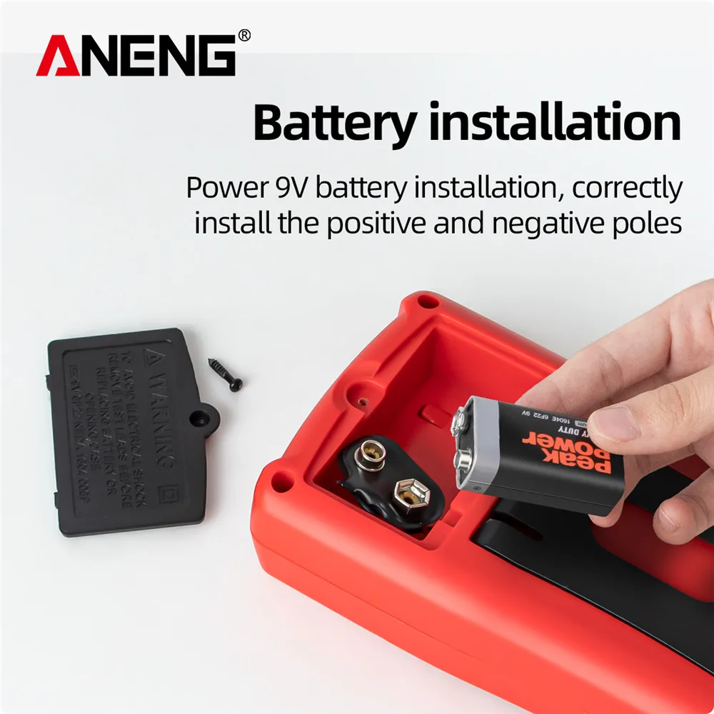 ANENG DM850 1999 Counts Digital Multimeter Eletric Professional Automatic AC/DC Votage Tester Current Ohm Ammeter Detector Tools digital multimeter