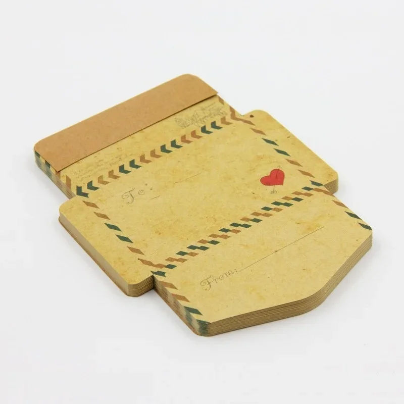 Kraft Paper Envelopes 45 sheets/set Retro Vintage Mini Cute Kawaii Cartoon Stationery Post Letter Envelope Gifts kraft paper envelopes mailing envelopes mini envelopes