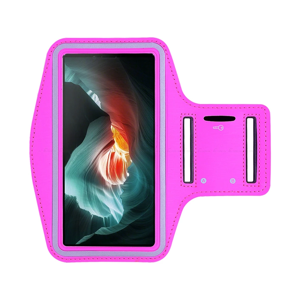 Durable Sports Armband for Running, Cycling, and Gym Workouts - Universal Phone Holder for Active Lifestyles