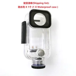 High - Performance Waterproof Action Camera Case with Charging Box and USB Cable - Anti - Shake Ultra Protective Frame for Case 1PCS
