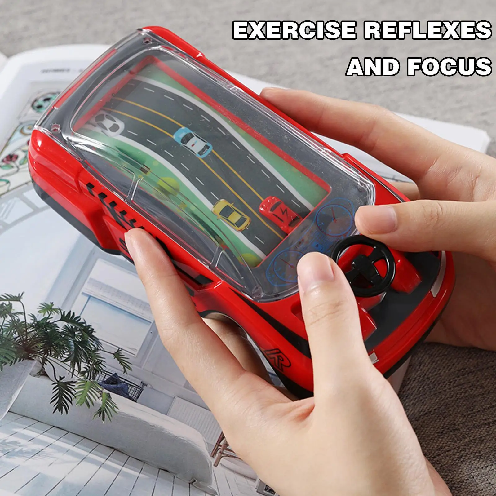 

Kids Car Adventure Toy Hands Puzzle Simulation Racing Machine Steering Wheel Remote Control Flying Car Game Machine