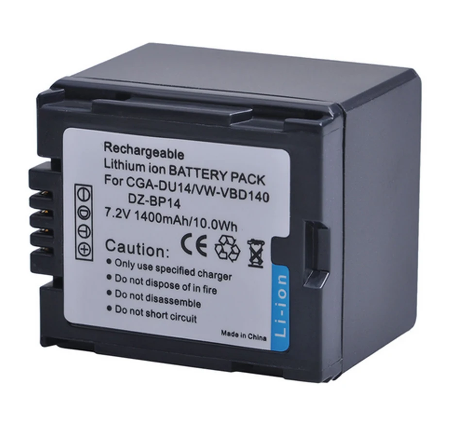 LCD Dual Quick Battery Charger For Panasonic Camcorders - AC/DC Charger With USB Output